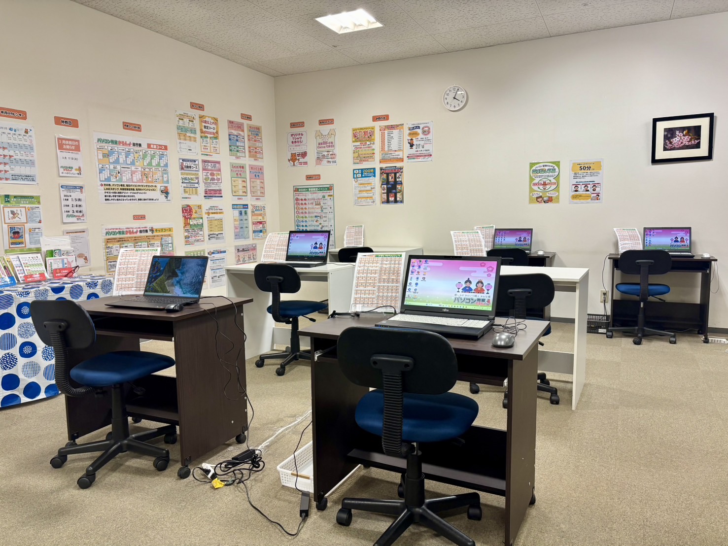 ポートタウンミュー教室の授業の様子