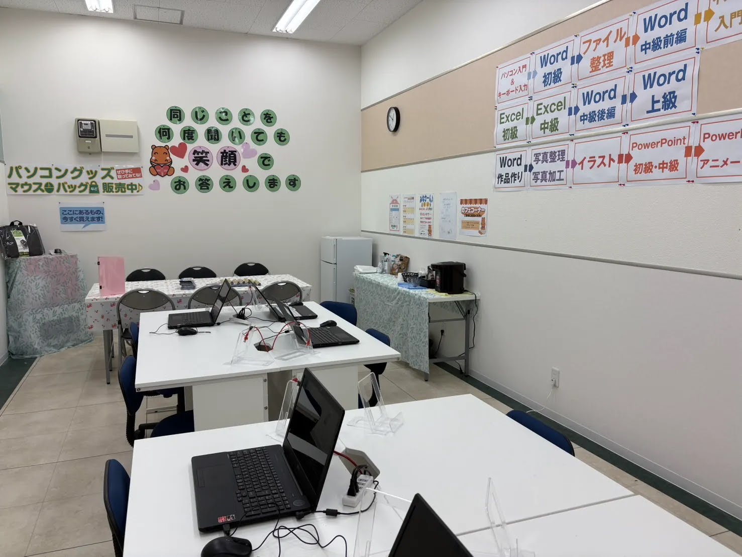 ゆめタウン宇部教室の授業の様子
