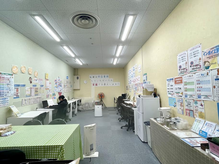 イオン阿児教室の授業の様子